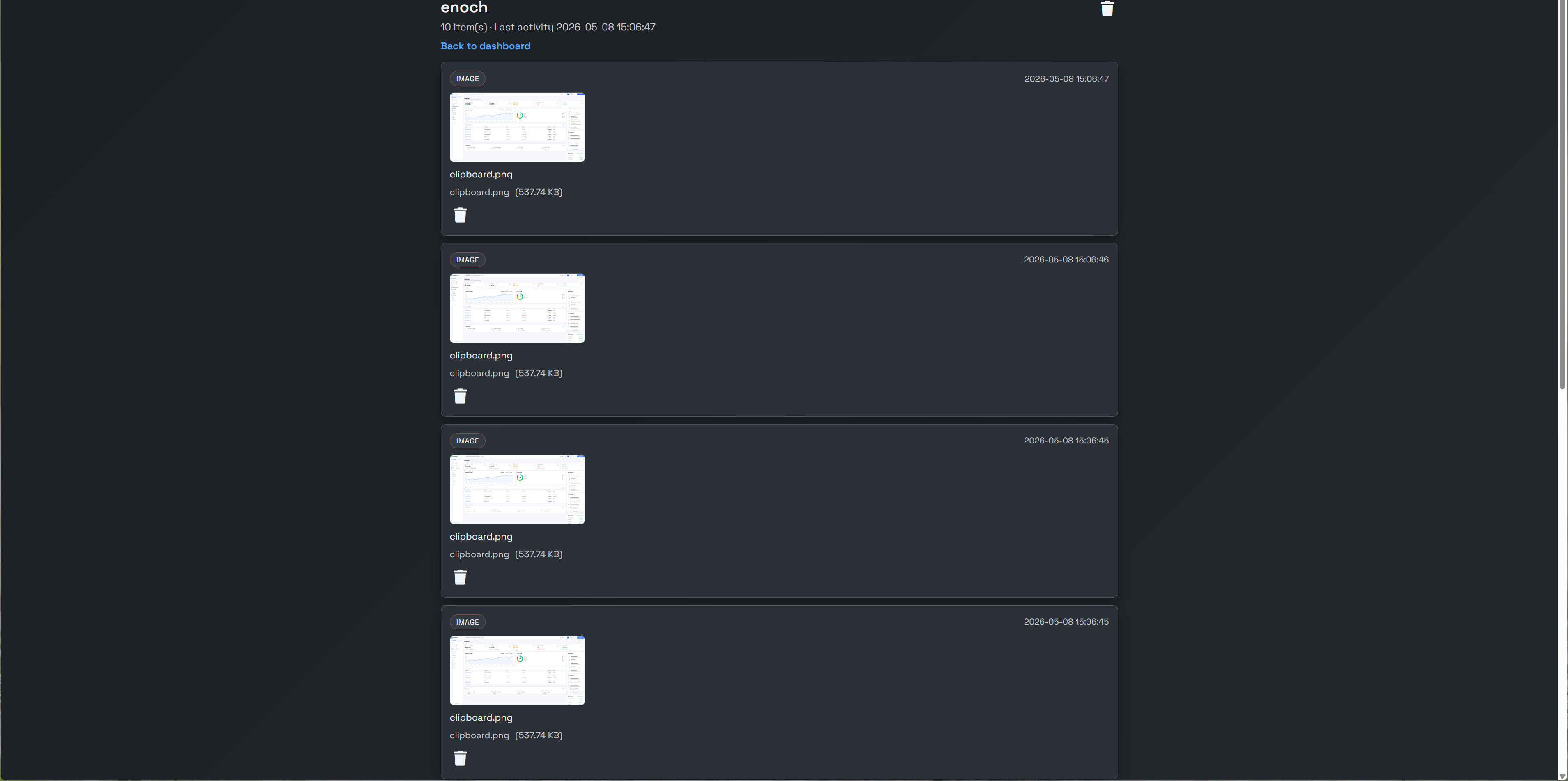 Per-host view